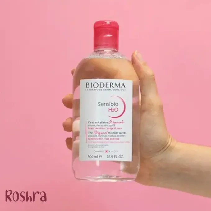 محلول میسلار واتر بایودرما مدل Sensibio H2O image