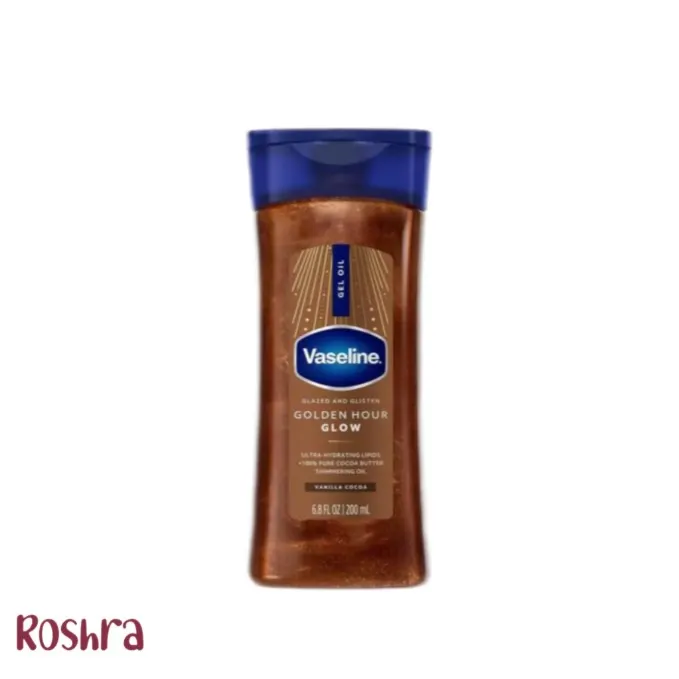 روغن بدن وازلین شایندار مدل Golden Hour Glow image