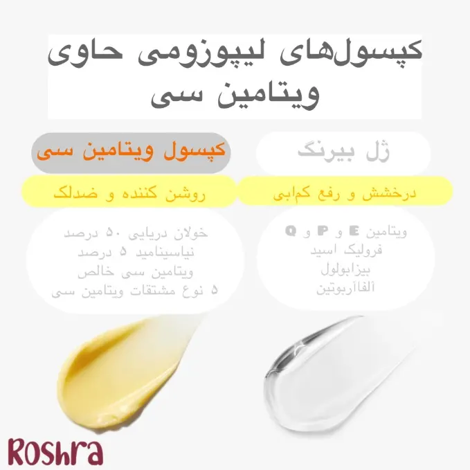 کرم کپسولی ویتامین سی مدی کیوب image