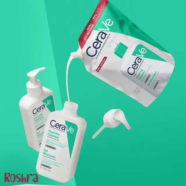 فوم شوینده پوست نرمال تا چرب سراوی