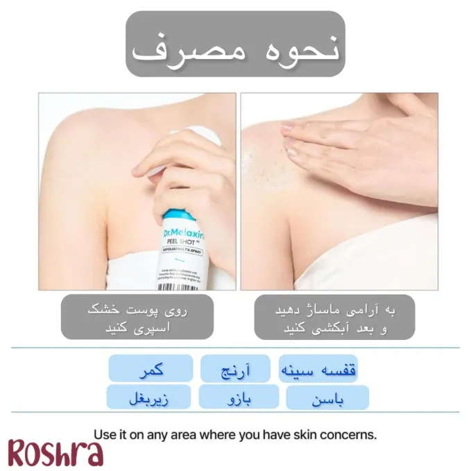 اسپری ضد لک ترانگزامیک اسید دکتر ملاکسین image